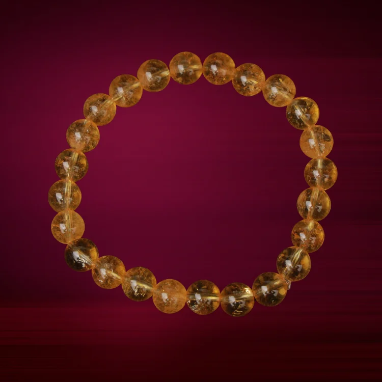 Citrine Crystals Bracelet